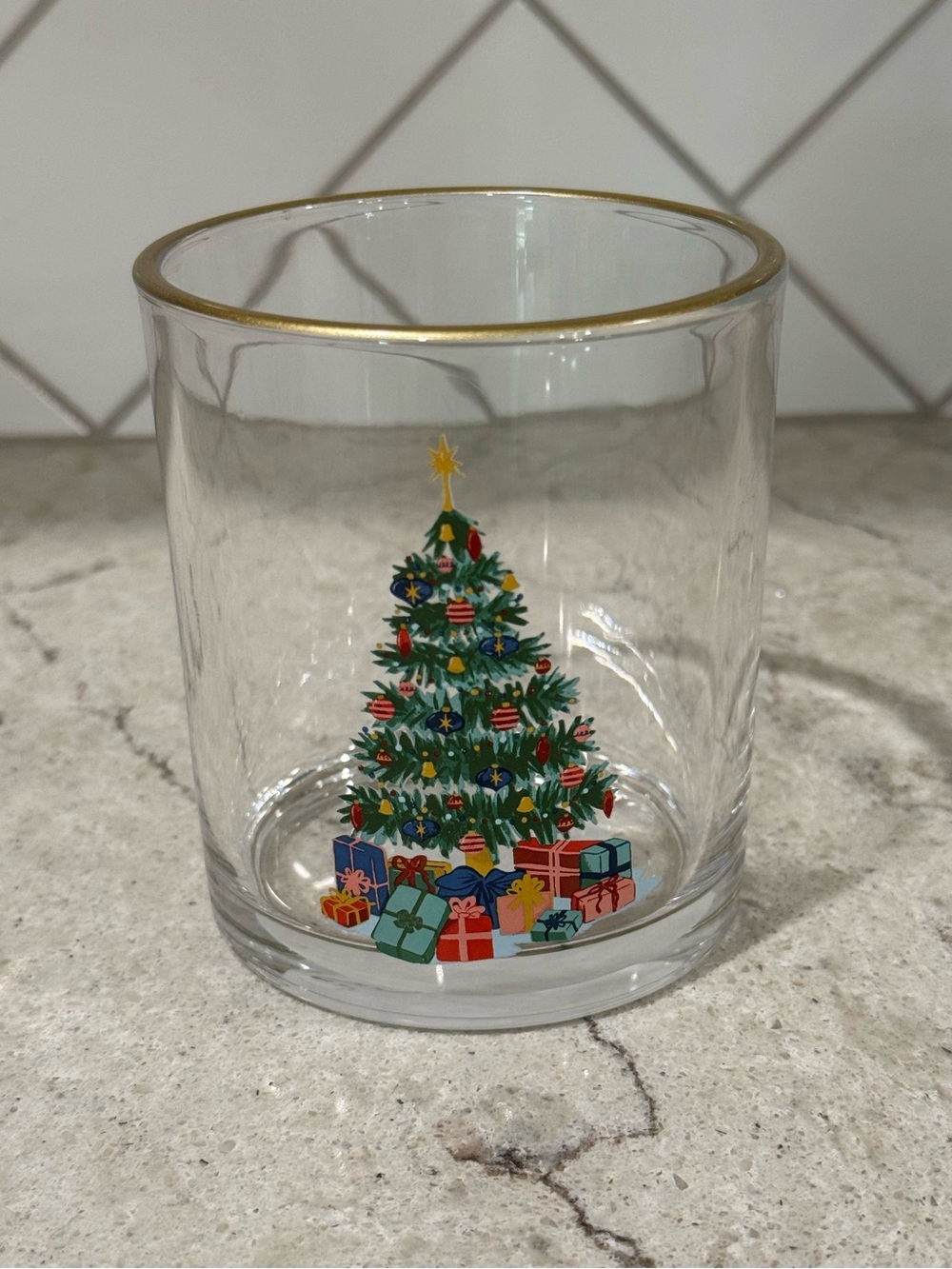 Threshold Christmas 2023 Glass Tumbler